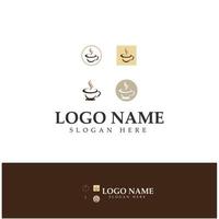 Coffee cup Logo Template design vector