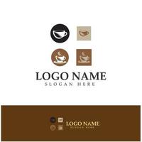 Coffee cup Logo Template design vector