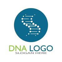 DNA vector logo design template.modern medical logotype.laboratory science icon symbol.colorful pharmacology sign-vector