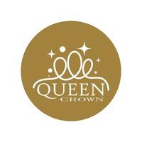 Crown logo designs vector illustration design