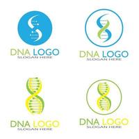 DNA vector logo design template.modern medical logotype.laboratory science icon symbol.colorful pharmacology sign-vector