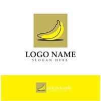 banana fruit logo icon design vector
