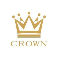 Crown logo designs vector illustration design