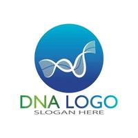 DNA vector logo design template.modern medical logotype.laboratory science icon symbol.colorful pharmacology sign-vector