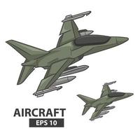 Aircraft vector illustration