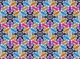 elegant ethnic pattern background vector