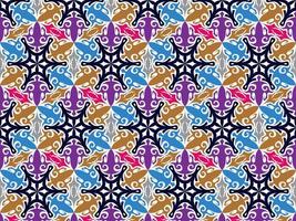 elegant ethnic pattern background vector