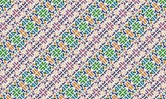 background pattern abstract ethnic modern plaid vector