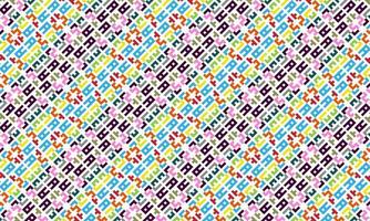 background pattern abstract ethnic modern plaid vector