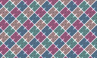 background pattern abstract ethnic modern plaid vector