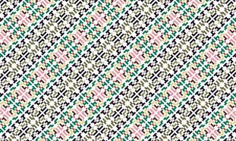 background pattern abstract ethnic modern plaid vector