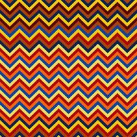 Editable Vector of Abstract Colorful Zigzag Shapes Seamless Pattern for Creating Background