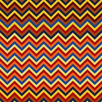 Editable Vector of Abstract Colorful Zigzag Shapes Seamless Pattern for Creating Background