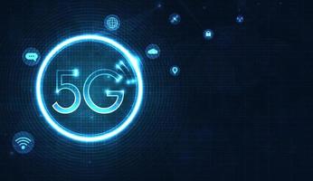 5G technology wireless data transmission, high-speed internet in abstract. Information flow modern network connection concept background. global connection and internet network concept. vector design