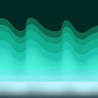 Abstract blue background wavy. vector