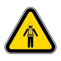 Symbol Wear Life Jacket Isolate On White Background vector