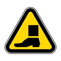 Caution Sign Wear Protective Equipment,With PPE Symbols vector