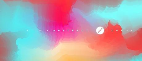 Abstract colorful gradient background vector