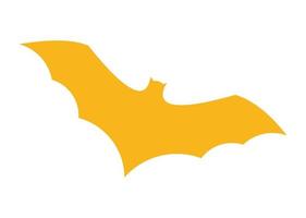 bat shape vector, illustration, icon or symbol design vector