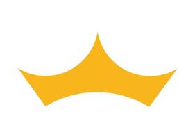 crown shape icon or symbol design vector