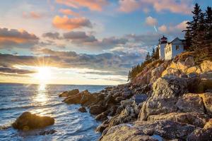 Bass Harbor Lighthouse in Maine photo