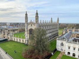 Cambridge in the UK in December 2021. A view of Cambridge University photo