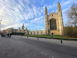 Cambridge in the UK in December 2021. A view of Cambridge University photo