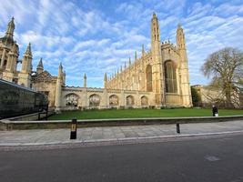 Cambridge in the UK in December 2021. A view of Cambridge University photo