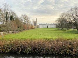 Cambridge in the UK in December 2021. A view of Cambridge University photo