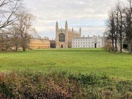 Cambridge in the UK in December 2021. A view of Cambridge University photo