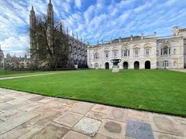 Cambridge in the UK in December 2021. A view of Cambridge University photo