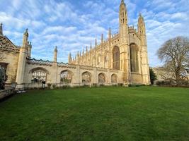 Cambridge in the UK in December 2021. A view of Cambridge University photo