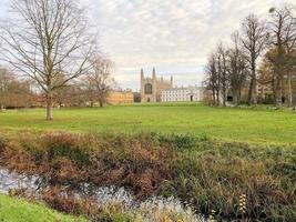 Cambridge in the UK in December 2021. A view of Cambridge University photo