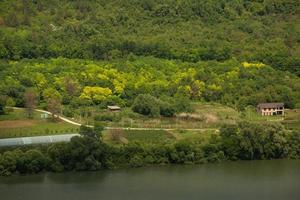 Photography with beautiful nature from Moldova in summer. Landscape in Europe. photo