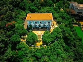 Top view Bach Dinh in Vung Tau city, Vietnam. Bach Dinh was built by the French 1898- 1916 as a summer holiday house of French Governor General Paul Doumer. photo