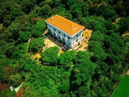 Top view Bach Dinh in Vung Tau city, Vietnam. Bach Dinh was built by the French 1898- 1916 as a summer holiday house of French Governor General Paul Doumer. photo