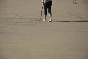 Drawing on a beach photo