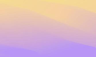 Beautiful and bright yellow and purple color gradient background combination soft and smooth texture vector