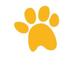 vector design, animal footprints shape icon