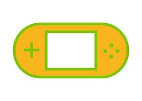 diseño vectorial, icono de forma de juego de consola vector