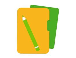 icono de forma de nota o diseño de símbolo vector