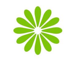 vector design flower shape icon