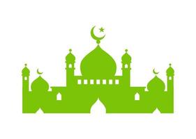 mosque icon or symbol design vector