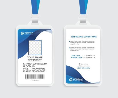 id card - 684 Free Vectors to Download | FreeVectors