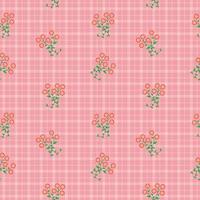 Seamless Pattern With Floral Motifs able to print for cloths, tablecloths, blanket, shirts, dresses, posters, papers. vector