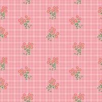 Seamless Pattern With Floral Motifs able to print for cloths, tablecloths, blanket, shirts, dresses, posters, papers. vector