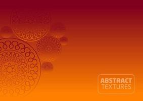 Vector of abstract circular pattern and background