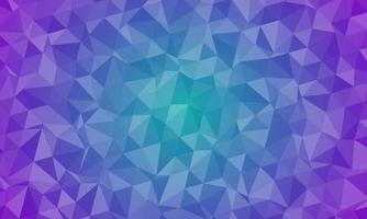 Fondo gráfico de ilustración de degradado de estilo polivinílico triangular arrugado geométrico azul oscuro multicolor. diseño poligonal vectorial para su negocio. vector