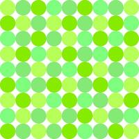 Pastel Green Circle Pattern Seamless Background vector