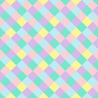 Seamless background with pastel tones rhombus pattern vector